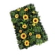 thumbnail image 3 of Panel De Pared De Césped Artificial Con Flores, Fiesta Interior, Flor De Pared Artificial, Girasol, 3 of 5