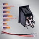 thumbnail image 4 of Interruptor basculante de polaridad inversa, control de motor de CC, DPDT, 4 pines (encendido)-apagado-encendido, 20 A, 12 V CC, con cables para remolque de quinta rueda, KCD2-7-223-4P-X, 4 of 5