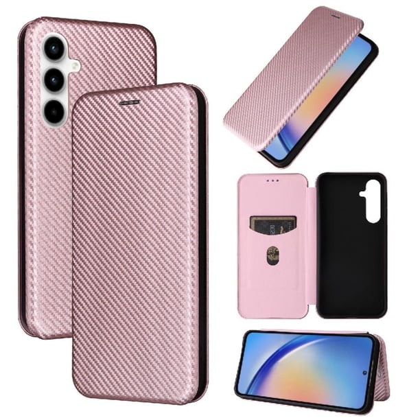 Funda Flip para FOXDOCK Samsung Galaxy A35 - Funda magnética de negocios, funda protectora delgada