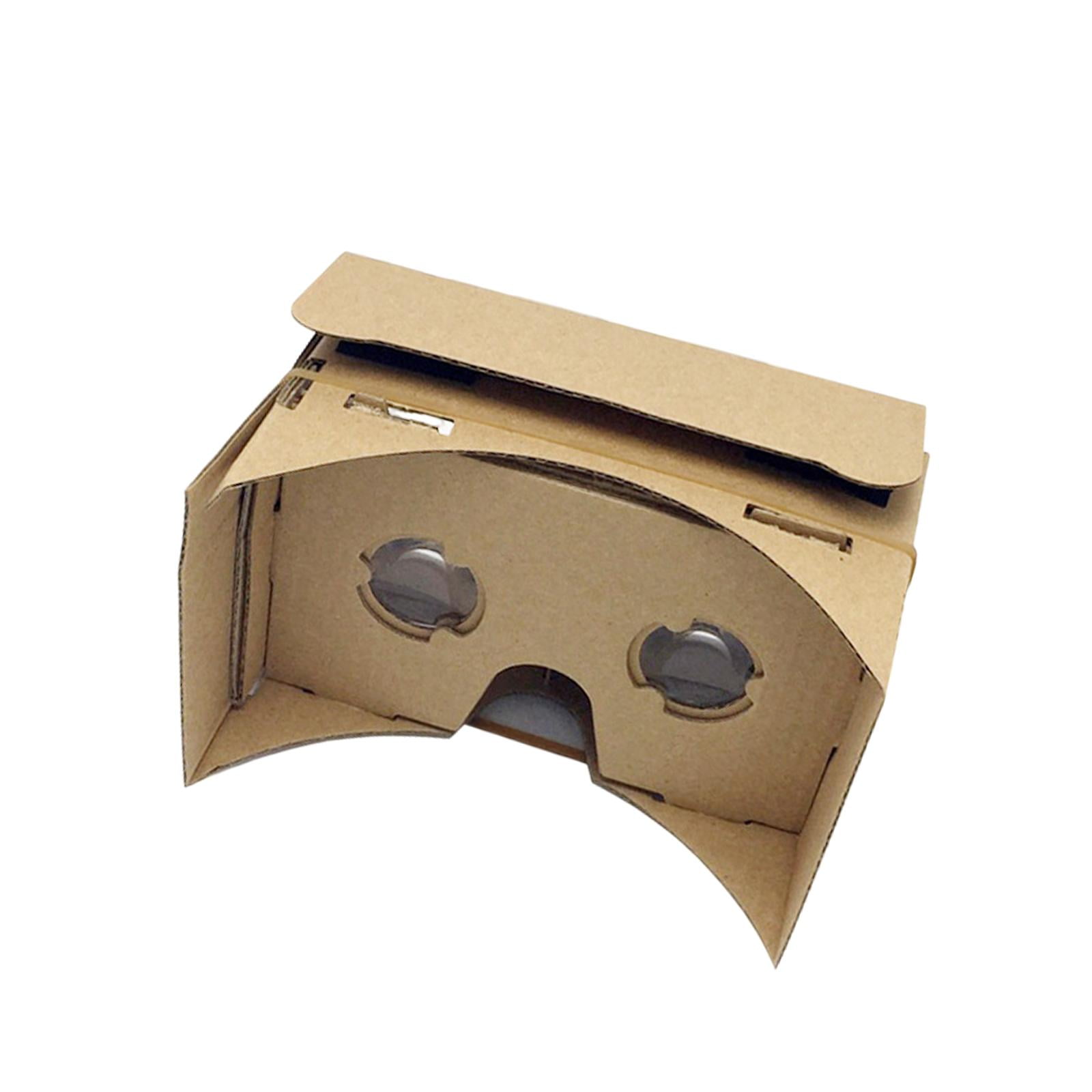 Bothyi - Cartón De Bricolaje Para Gafas De Realidad Virtual De Google Con Caja De Lente Óptica 3d