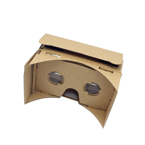 Bothyi - Cartón De Bricolaje Para Gafas De Realidad Virtual De Google Con Caja De Lente Óptica 3D