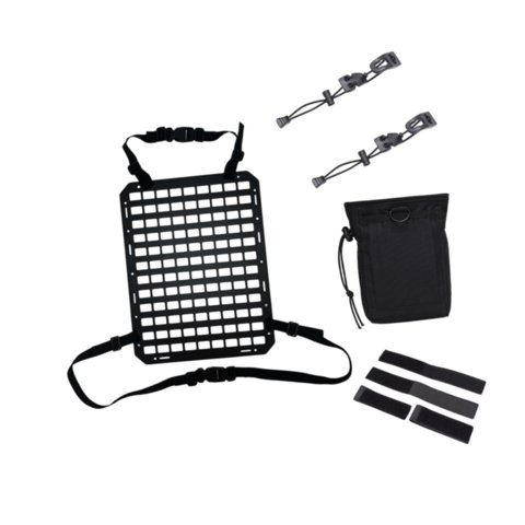 Magideal - Organizador Genérico Para Respaldo De Asiento De Coche, Panel Molle, Versátil, Portátil, Resistente Al Desgaste, Práctico Soporte Para Accesorios Con Accesorios