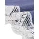thumbnail image 5 of INSPIRE CHIC Camisón de Mujer de Rayón con Escote en V y Encaje, Vestido de Dormir con Tirantes Ajustables, Ropa de Casa Suave Chemise XS Lila Claro, 5 of 6