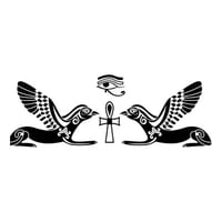 Rienda Libre Graphics - Decomural Horus Hieroglyph Ancient Egypt Ws-18736