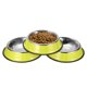 thumbnail image 1 of Cuenco para Perros de Acero Inoxidable Uxcell, Cuenco para Comida y Agua con Base de Silicona Antideslizante (33.8oz, Amarillo, 3 Piezas), 1 of 7