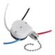 thumbnail image 5 of Interruptor De Cadena De Tracción, Repuesto Multifuncional Para Lámparas De Pared, 3 Velocidades, 4 Cables, Plateado, 5 of 5