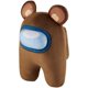 thumbnail image 1 of Entre nosotros Amigo de peluche Oso pardo Compañero de tripulación 12 "Muñeca Soft Pllow, 1 of 3