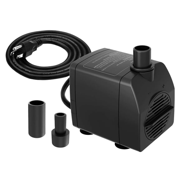 Bomba sumergible Knifel 200 GPH, altura de elevación de 1,6 m, 110 V, ultrasilenciosa