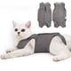 thumbnail image 1 of Traje de recuperación para gato DOTON posoperatorio suave gris talla M, 1 of 5