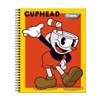 Cuaderno Universitario Clasico Cuphead 7M 100H Torre