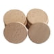 thumbnail image 1 of 20 Piezas De Rodajas De Madera Sin Terminar Disco Redondo Piezas Circulares Recortes Chips 4cm, 1 of 5