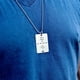 thumbnail image 4 of Collar con diseño de Leef, placa de identificación militar de las Fuerzas Armadas de Israel, inoxidable, 4 of 6