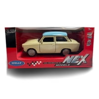 Top10Books - Trabant 601 Welly Miniatura Esc 1 34 Beige Techo Celeste