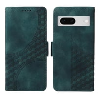 Carcasa Foxdock Google Pixel 7 De Cuero Pu, Diseño Acolchado Clásico, Protección Contra Caídas Y Rayones