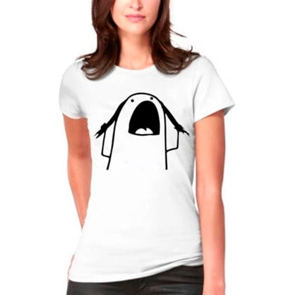 Polera Estampada Memes Grito Deformitos Moda Mujer