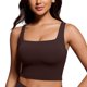 thumbnail image 1 of Sujetador deportivo CRZ YOGA Butterluxe para mujer, cuello cuadrado, largo, 1 of 3