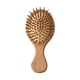 thumbnail image 1 of Peine de madera con cerdas de madera, cepillo para desenredar y peinar el cabello de las mujeres., 1 of 5