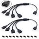 thumbnail image 1 of Cable splitter ARGB Jstincal 1 a 4, 5 V, 3 pines hembra a hembra, 1 of 3