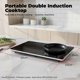 thumbnail image 2 of Cocina de Inducción Portátil OMEO de 2 Quemadores 3600W 110V con Control Táctil, 2 of 8
