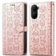 thumbnail image 4 of Funda Cartera FOXDOCK para Xiaomi Poco X7 Pro , Flip PU con Relieve de Gatos y Perros, Tarjetero y Soporte, 4 of 6