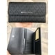 thumbnail image 1 of Billetera Michael Kors Classic Trifold Wallet with Snap Fastener for Male Black Signature, 1 of 2