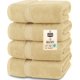 thumbnail image 1 of Juego de toallas de baño Utopia Towels, 100% algodón hilado en anillos, 600 g/m², 4 unidades, 1 of 9