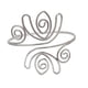 thumbnail image 2 of Brazalete De Brazalete De Anillo De Brazo Superior Para Mujeres, Ni?as, Joyería De Playa, Plata, 2 of 5