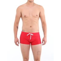Samia - Short Bóxer Para Hombres Rojo S