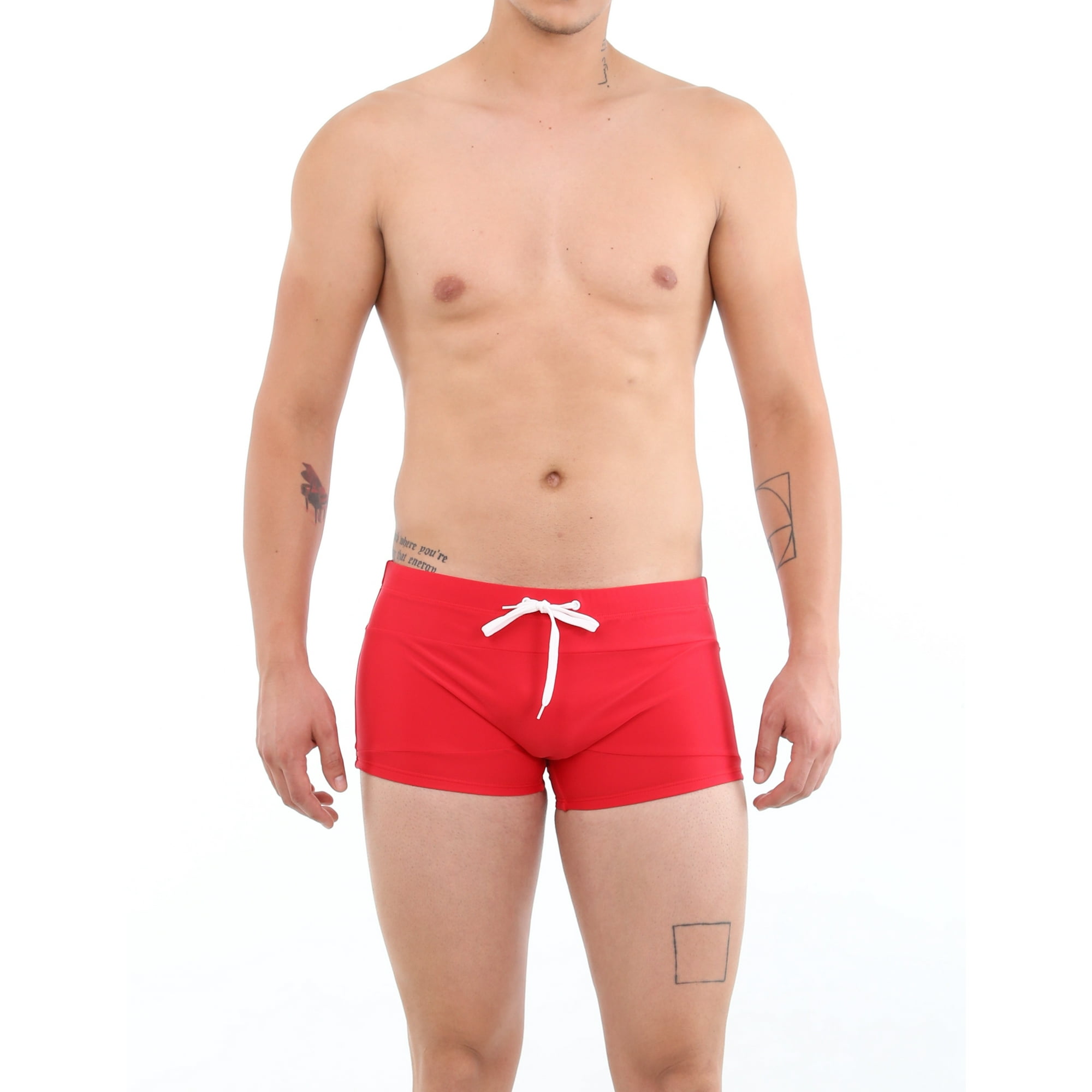 Samia - Short Bóxer Para Hombres Rojo Xl