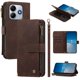 thumbnail image 1 of Cartera Xiaomi Redmi Note 14 5G con Monedero y Ranuras, Marrón, 1 of 6