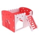 thumbnail image 1 of Lindo Dise?o Mini Peque?o Animal Casa de Castillo Hamster Live Play House Red, 1 of 5