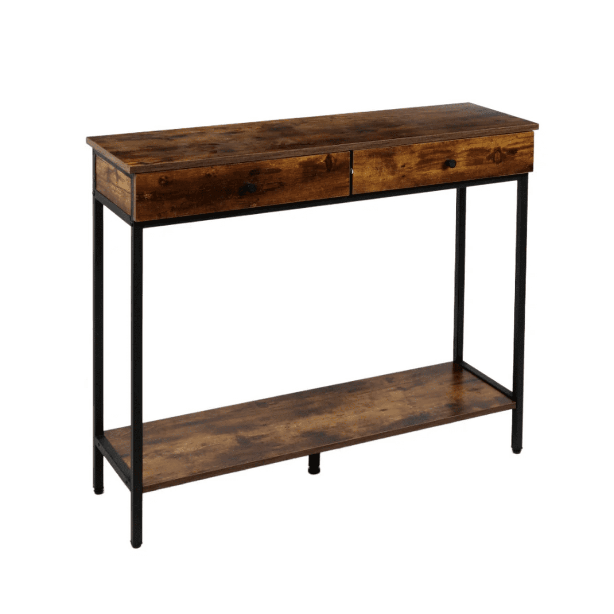 Habita2 Chile - Arrimo Con Dos Cajones Jerry Funcional Vintage Para Living