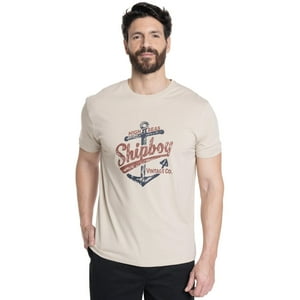 Kotting - Polera Hombre Print Frontal Cuello Redondo