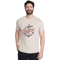 Kotting - Polera Hombre Print Frontal Cuello Redondo