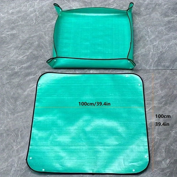 Revolutionize Your Gardening Experience with 1pc Transplanting Pad Square Mat for Indoor Planting - Perfect for Succulent Gardening and Potting Change Soil Pads