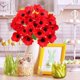 thumbnail image 3 of Xiao Hua Tallo de Amapola artificial PU Tacto real Imitación Flor de Amapola Loto Plateado Flor Falsa Adecuada para Ramos de Boda, Decoración de Flores para Jardín Del Hogar, Rojo, 16 Piezas, 3 of 4