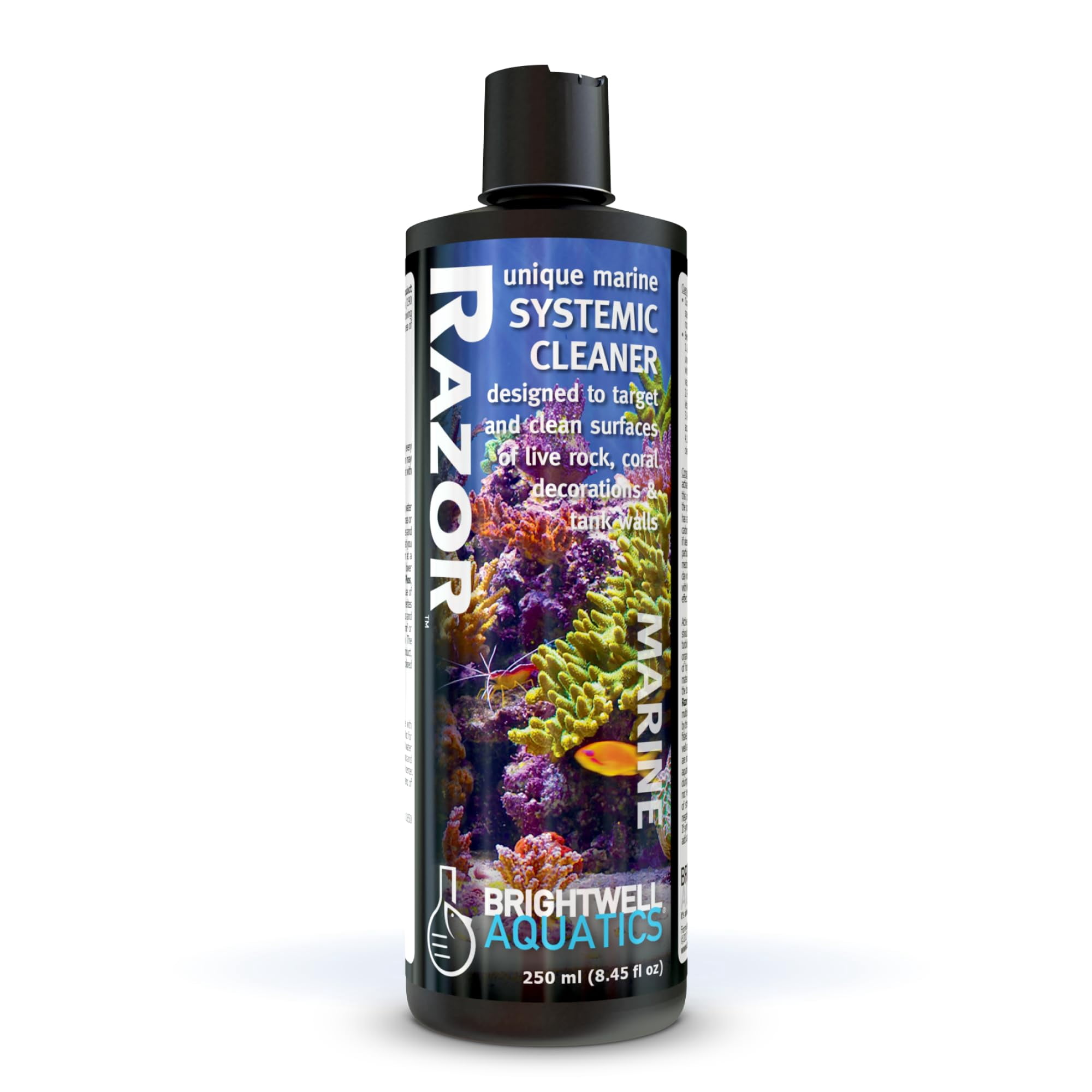 Limpiador para Acuario Marítimo Brightwell Razor Marine 250 ml
