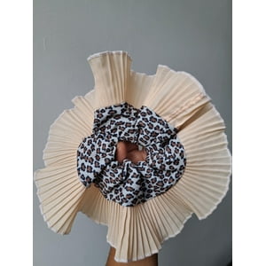 Katelier - Rumba Beige De Lycra Animal Print