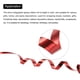 thumbnail image 3 of Uxcell Cinta Rizada Crimpada Cuerda de Globo Metálica 2 Rollos para Decoración de Fiesta Envoltura de Regalos Artesanías Rojo, 3 of 5