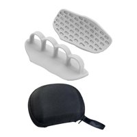 Ioensy - 1 Par De Agarres De Gimnasio Para Levantamiento De Pesas, Resistentes Para Ejercicio, Culturismo, Fitness, Color Gris