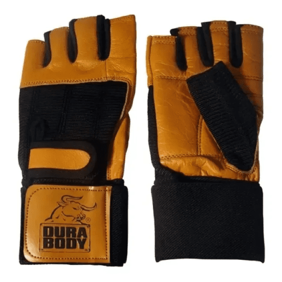 Guantes De Gimnasio Para Pesas Durabody Grand Victory Talla L Color Cafe