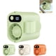 thumbnail image 1 of Ventilador coche rotación 360° pantalla LED USB recargable clip camping gimnasio, 1 of 5