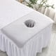 thumbnail image 1 of 40*80cm Thickened Beauty SPA Massage Table Planking Face Towel With Hole Bed Bandana, 1 of 3