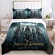 thumbnail image 1 of Pirates of the Caribbean Bedding Set Ocean Decor Duvet Cover Sailor Pirate Captain Sea Adventure Bedspread Cover for Kids Boys Bed Sheets, 1 of 5