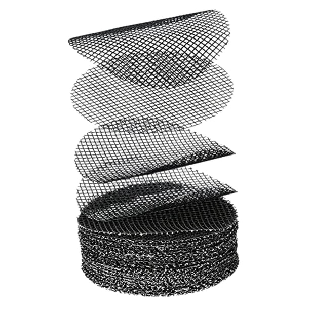 50 Uds. Maceta para bonsái, estera de malla para suelo, maceta para flores, pantallas con agujeros de drenaje, regalos de jardín de poliéster, almohad Diámetro 10cm
