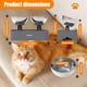 thumbnail image 5 of Comedero Elevado para Gatos Bsemax Ajustable Inclinación 15.5-18.5 cm, 5 of 9