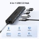 thumbnail image 3 of Hub USB UGREEN USB 3.0 de 4 puertos ultrafino para ordenador portátil de sobremesa, 3 of 7