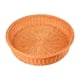 thumbnail image 4 of Cesta de almacenamiento redonda tejida de mimbre Cesta de pan de ratán Cesta de servicio de comida de mesa Bandeja Cesta de fruta tejida hecha a mano Marrón 35x7.5cm, 4 of 5