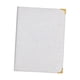 thumbnail image 1 of Funda Para Menú De Restaurante De Piel Sintética, Elegante Libro De Menú Para Restaurante, Hotel, Cafetería, Color Blanco, 1 of 5
