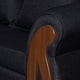 thumbnail image 3 of Sofá 3 Cuerpos ISIDORA Negro, 3 of 3
